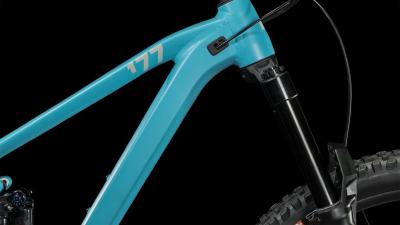 Cube Stereo ONE77 Race 29 bondiblue'n'grey Gr&ouml;&szlig;e: XL Produktbild 2