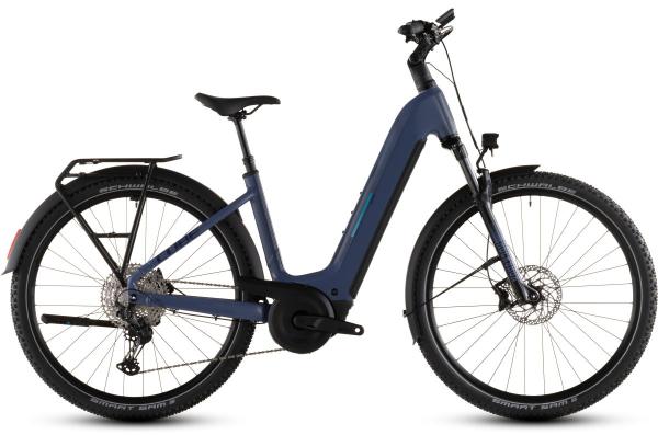 Cube Nuride Hybrid EXC 800 jeansblue'n'blue Gr&ouml;&szlig;e: Easy Entry 46 cm